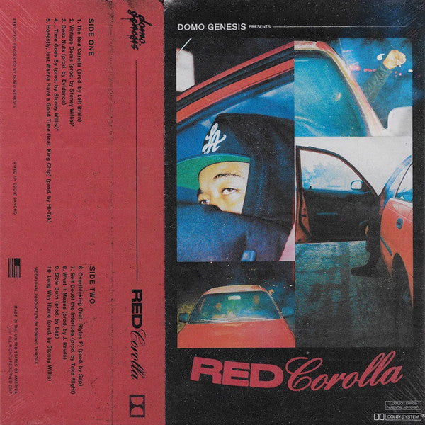 Domo Genesis - Red Corolla (2017) - New LP Record 2023 Empire USA Picture Disc Vinyl (100 made) - Hip Hop / OFWGKTA - Shuga Records