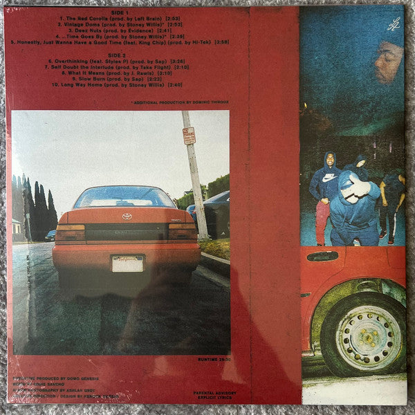 Domo Genesis - Red Corolla (2017) - New LP Record 2023 Empire USA Picture Disc Vinyl (100 made) - Hip Hop / OFWGKTA - Shuga Records