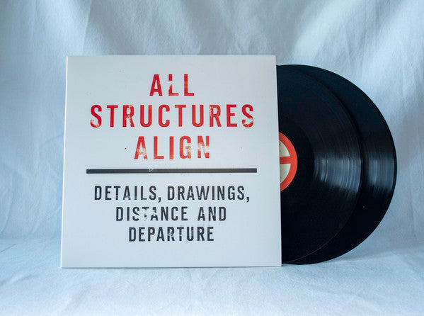 All Structures Align - Details, Drawings, Distance & Departure- New 2 LP Record 2023 Dipterid Vinyl - Math Rock / Slowcore