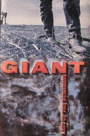 Giant - Last Of The Runaways - Used Cassette 1989 A&M Tape - Hard Rock