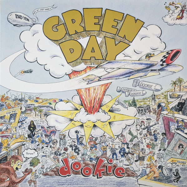 Green Day - Dookie (1994) - VG+ LP Record 2023 Reprise Baby Blue Vinyl & Insert - Punk / Pop Rock / Alternative Rock - Shuga Records