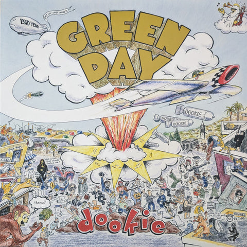 Green Day - Dookie (1994) - VG+ LP Record 2023 Reprise Baby Blue Vinyl & Insert - Punk / Pop Rock / Alternative Rock