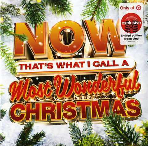 Various - Now That's What I Call A Most Wonderful Christmas - New LP Record 2023 Sony Target Exclusive Green Vinyl - Holiday - Shuga Records