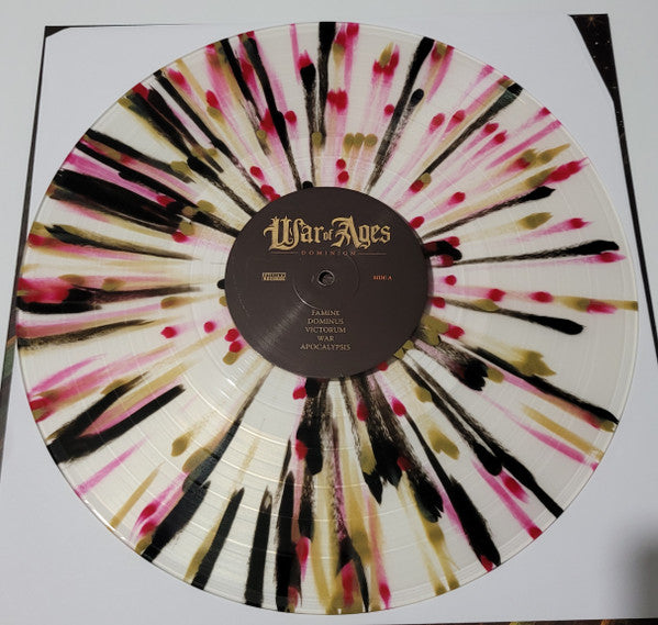 War Of Ages – Dominion - New LP Record 2023 Facedown Apocalyptic Splatter Vinyl - Metalcore - Shuga Records