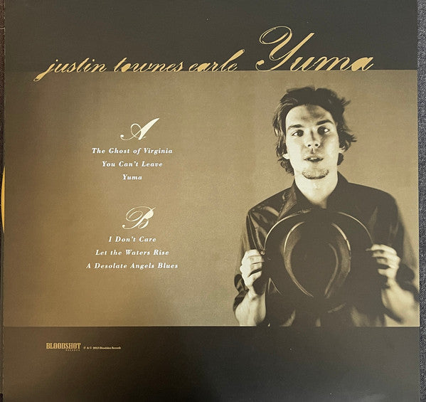 Justin Townes Earle - Yuma (2007) - New EP Record Store Day Black Friday 2023 Bloodshot RSD Gold 180 gram Vinyl - Folk / Country / Americana