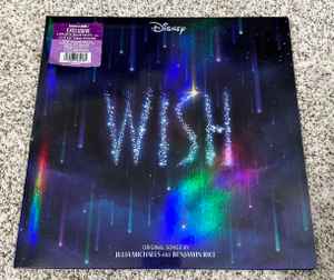 Ariana Debose, Chris Pine, Angelique Cabral, Julia Michaels – Wish - Original Motion Picture Soundtrack - New LP Record 2023 Barnes & Noble Disney 180 gram Blue Opaque Vinyl - Soundtrack