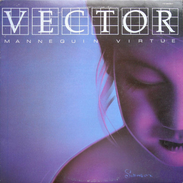 Vector - Mannequin Virtue - VG+ LP Record 1983 Exit USA Vinyl - New Wave / Synth-pop / Electro / Xian