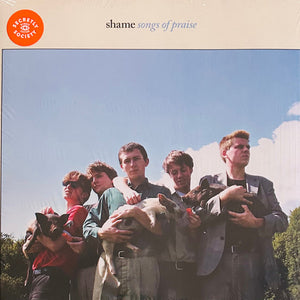 Shame - Songs of Praise - New LP Record 2018 USA Dead Oceans Secretly Society Club Edition Gold Vinyl & Download - Indie Rock / Post-Punk