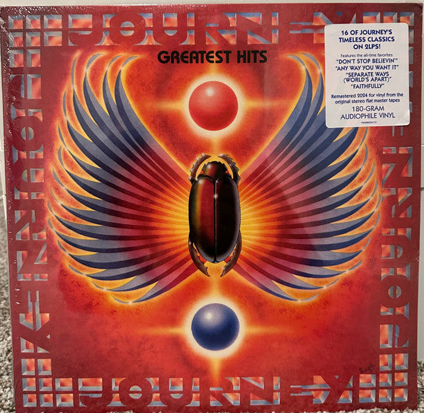 Journey - Greatest Hits (1988) - New 2 LP Record 2024 Columbia 180 gram Vinyl - Pop Rock / Classic Rock