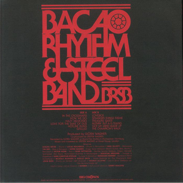 Bacao Rhythm & Steel Band - BRSB - Mint- LP Record 2024 Big Crown Yellow Clear Vinyl - Funk / Steel Band