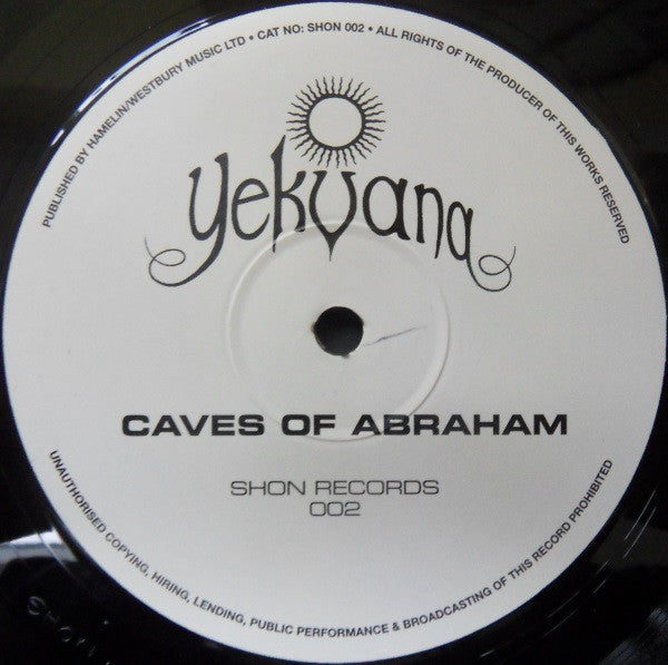 Yekuana - Caves Of Abraham - Mint- 12" Single Record 2002 Shon UK Vinyl - Progressive Trance / Tribal - Shuga Records