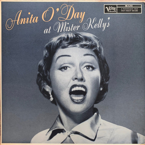 Anita O'Day – At Mister Kelly's (1959) - VG+ LP Record 1962 Verve Stereo USA Vinyl - Jazz Vocal / Swing