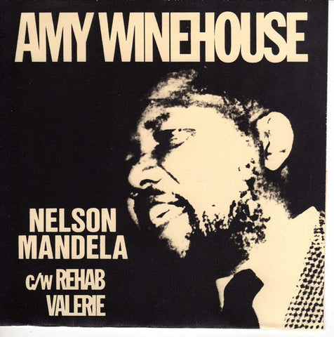 Amy Winehouse - Nelson Mandela / Rehab / Valerie - Mint- 7" Single Record 2009 UK 2 Soul Records  Unofficial Blue w/Pink Vinyl - Pop Soul / Ska / Reggae