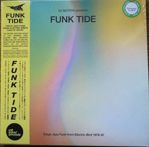 DJ Notoya - Funk Tide (Tokyo Jazz-Funk From Electric Bird 1978-87) - New LP Record 2024 Wewantsounds France Vinyl - Jazz-Funk