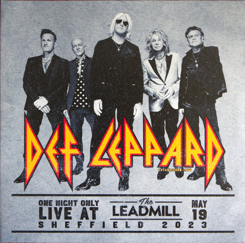 Def Leppard - One Night Only: Live At The Leadmill 2023 - New 2 LP Record 2024 Mercury Record Store Day Vinyl - Classic Rock