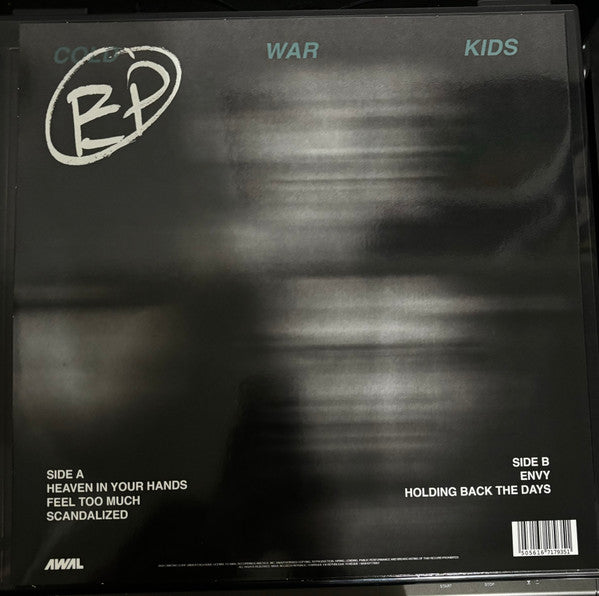 Cold War Kids - CWK EP - New LP Record Store Day 2024 AWAL RSD Translucent Teal Vinyl - Alternative Rock