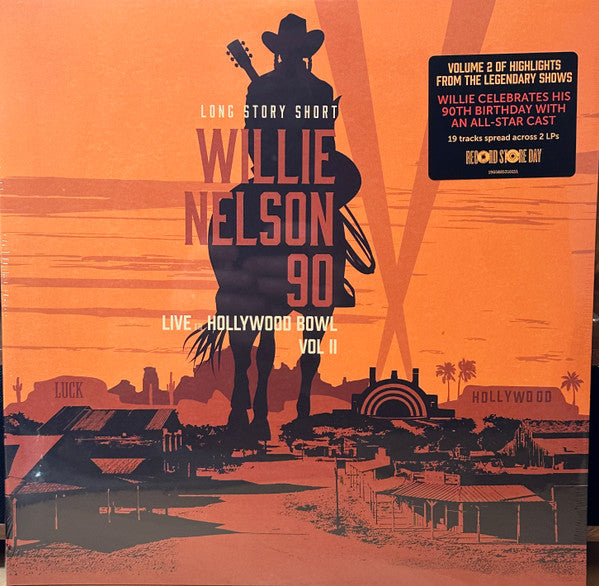 Various - Long Story Short - Willie Nelson 90 - Live At The Hollywood Bowl Vol II - New 2 LP Record Store Day 2024 Blackbird Sony RSD Vinyl - Country / Honky Tonk