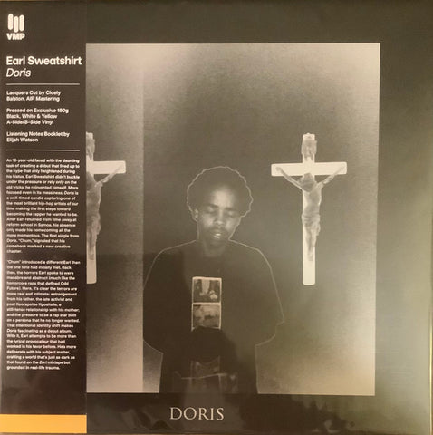 Earl Sweatshirt - Doris (2013) - New LP Record 2024 Columbia Vinyl Me Please 180 gram Black, White & Yellow Vinyl & Booklet - Hardcore Hip Hop