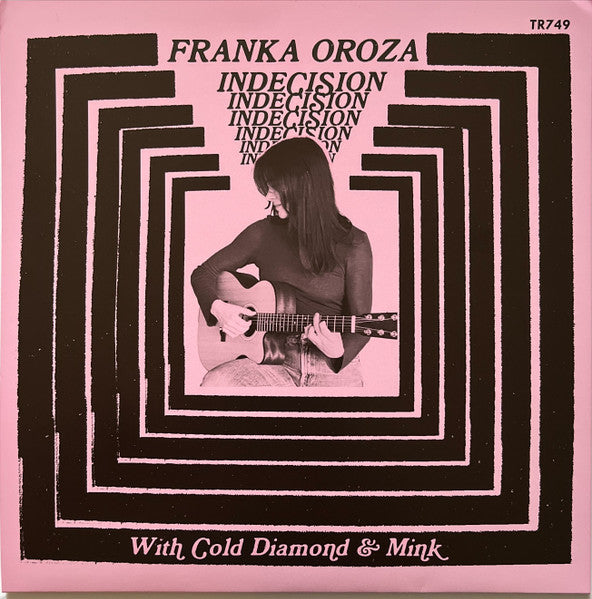 Franka Oroza & Cold Diamond & Mink - Indecision - New 7" Single Record Transparent Violet Timmion Vinyl - Soul