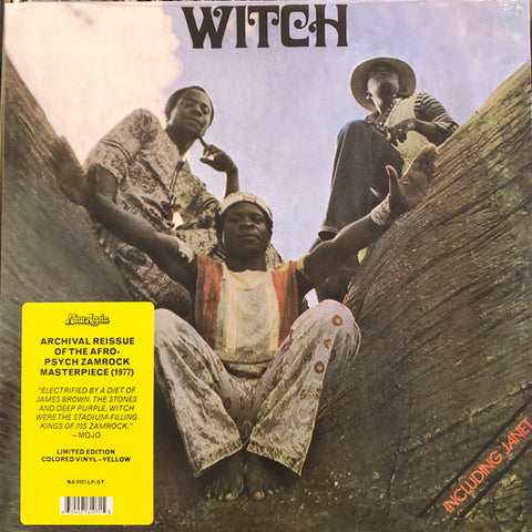 Witch - Witch (Including "Janet") (1979) - New LP Record 2024 Now-Again Yellow Vinyl - Psychedelic Rock / Zamrock / African - Shuga Records