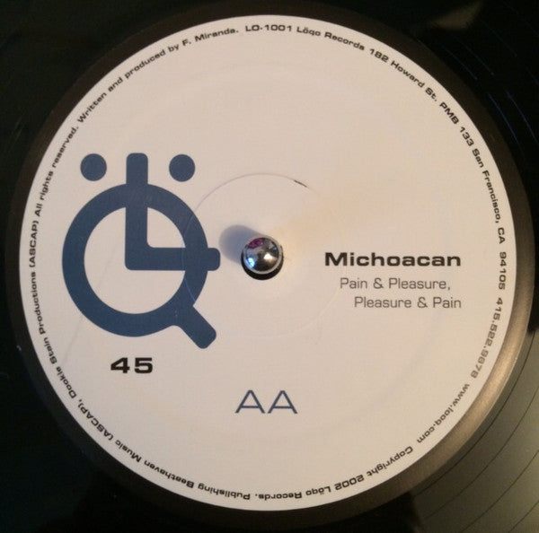 Michoacan - Amorelectrico - Mint- 12" Single Record 2002 Logo USA Vinyl - Progressive House - Shuga Records