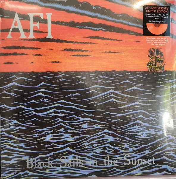 AFI - Black Sails In The Sunset (1999) - New LP Record 2024 Nitro Neon Orange Vinyl - Hardcore