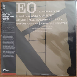 Teo Macero With The Prestige Jazz Quartet - Teo (1957) - New LP Record 2024 Prestige Vinyl Me Please 180 gram Vinyl - Jazz / Bop - Shuga Records