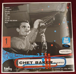 Chet Baker Quartet - Chet Baker Quartet (1955) - New LP Record 2024 Barclay France Vinyl - Cool Jazz / Bop