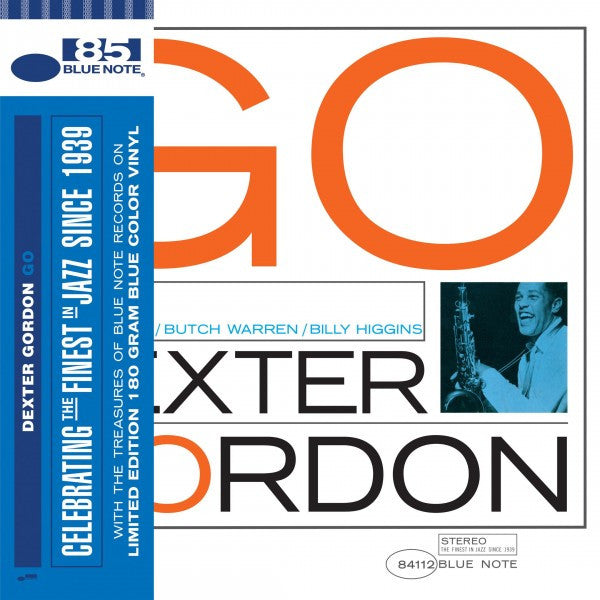 Dexter Gordon - Go! (1962) - New LP Record 2024 Blue Note Blue Vinyl - Jazz / Hard Bop - Shuga Records