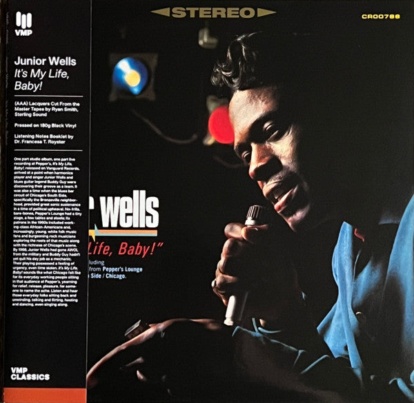 Junior Wells - It's My Life, Baby (1966) - New LP Record 2024 Vanguard Craft Recordings Vinyl Me, Please 180 gram Vinyl - Chicago Blues - Shuga Records