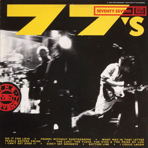 The Seventy Sevens - The 77's - VG+ LP Record 1987 Island Exit USA Vinyl & Press Kit - Alternative Rock / New Wave / Xian