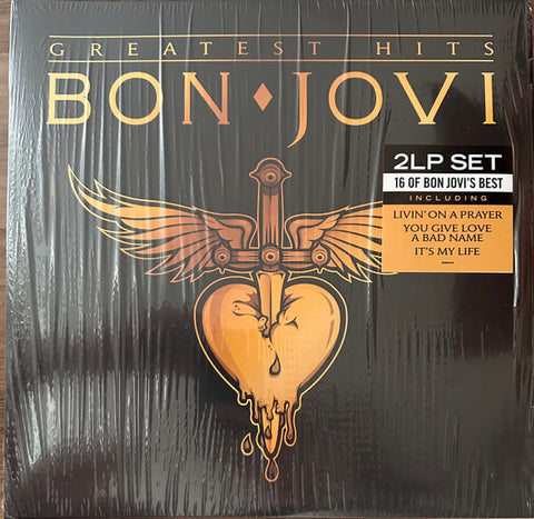 Bon Jovi - Greatest Hits - New 2 LP Record 2024 Island Vinyl - Pop Rock / Hard Rock / Arena Rock - Shuga Records