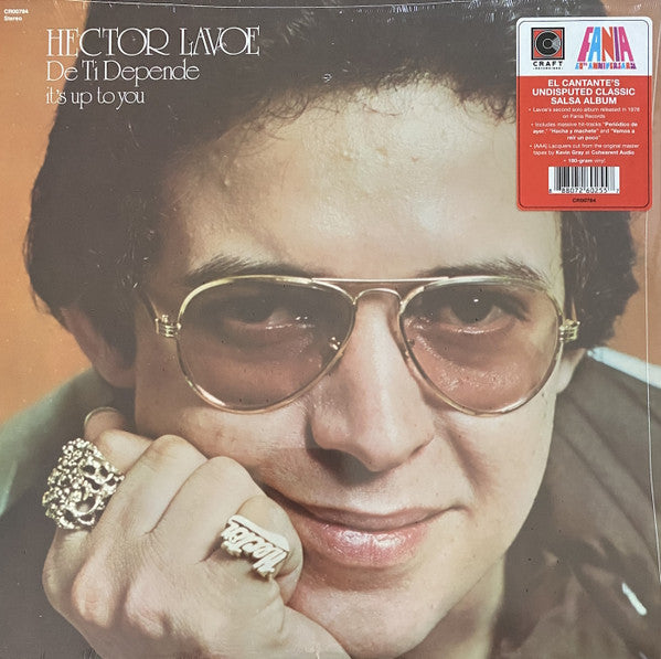 Hector Lavoe - De Ti Depende (It's Up To You) (1976) - New LP Record 2024 Craft Fania 180 gram Vinyl - Salsa / Latin