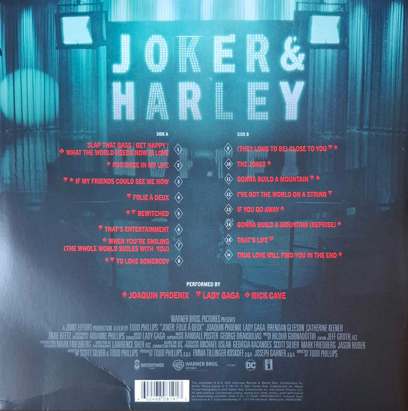 Joaquin Phoenix / Lady Gaga - Joker: Folie À Deux (Music From The Motion Picture) - New LP Record 2024 Interscope Translucent Red Vinyl - Soundtrack / Score