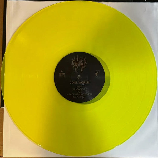 Chat Pile – Cool World - New LP Record 2024 Flenser Highlighter Yellow Vinyl - Noise Rock - Shuga Records