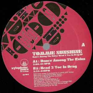 Tommie Sunshine - Dance Among The Ruins / Head 2 Toe In Drag EP - Mint 10" Single Record 2004 Xylophone Jones Vinyl - Techno / Acid