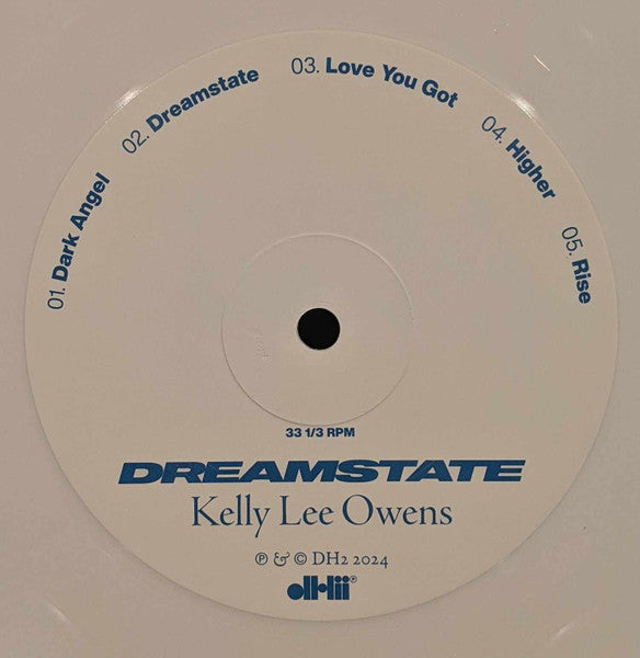 Kelly Lee Owens - Dreamstate - New LP Record 2024 dh2 UK White Vinyl - House / Techno / Synth-pop - Shuga Records