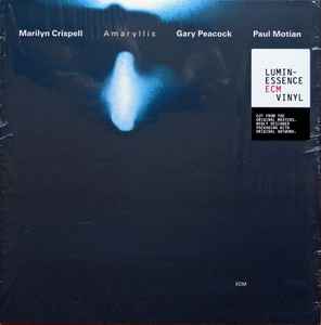 Marilyn Crispell / Gary Peacock / Paul Motian - Amaryllis (2001) - New LP Record 2024 ECM Vinyl - Contemporary Jazz - Shuga Records