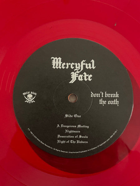 Mercyful Fate - Don't Break The Oath (1984) - New LP Record 2024 Metal Blade Ruby Red Vinyl - Metal - Shuga Records