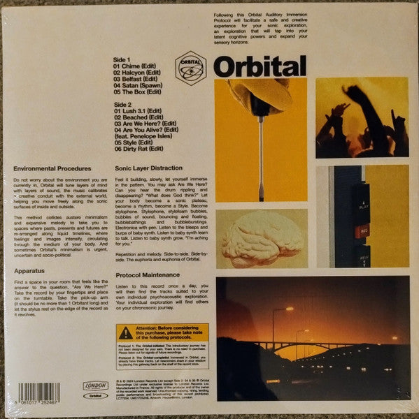 Orbital - A Beginner's Guide - New LP Record 2024 London UK Vinyl - tevhno / Breakbeat / Ambient - Shuga Records