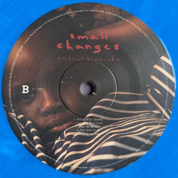 Michael Kiwanuka - Small Changes - New LP Record 2024 Polydor D2C Webstore Exclusive Blue Marble 180 gram Vinyl & Booklet - Soul / Psychedelic / Blues / Folk - Shuga Records