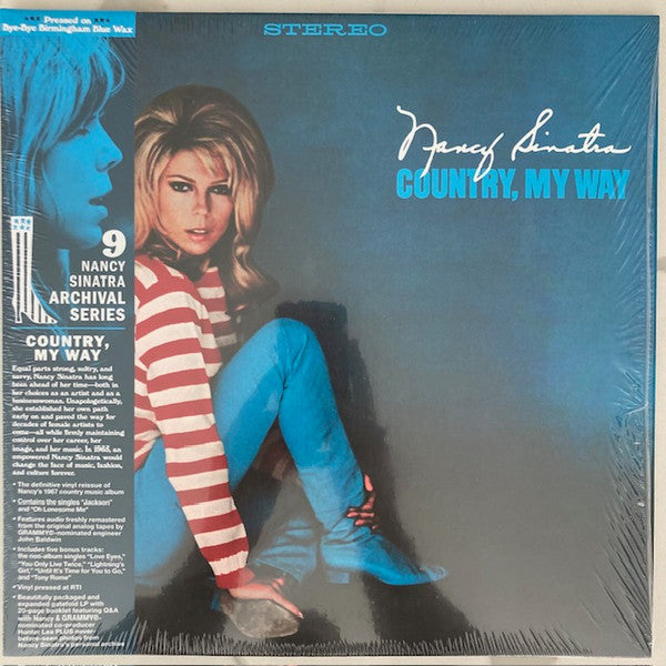 Nancy Sinatra - Country, My Way (1967) - New LP Record 2024 Light In The Attic Blue Bye-Bye Birmingham Vinyl, Booklet & OBI - Pop Rock / Country Rock / Folk Rock - Shuga Records