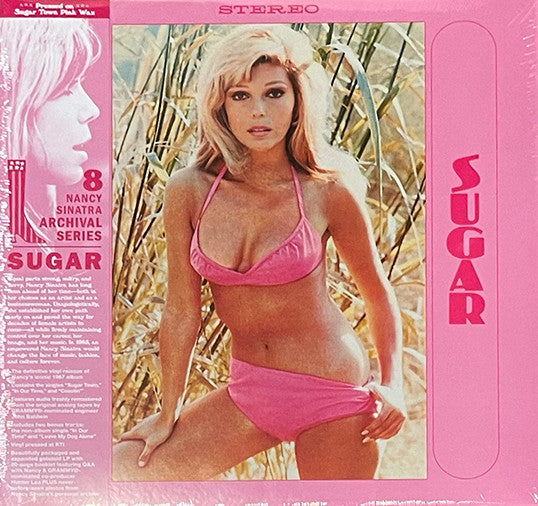 Nancy Sinatra - Sugar (1966) - New LP Record 2024 Light In The Attic Pink Sugar Town Vinyl, Booklet & OBI - Soft Rock / Pop Vocal - Shuga Records