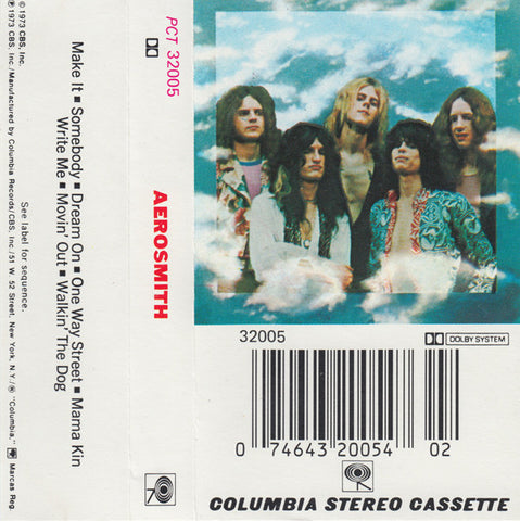 Aerosmith – Aerosmith - Used Cassette Record 1973 Columbia Tape - Rock