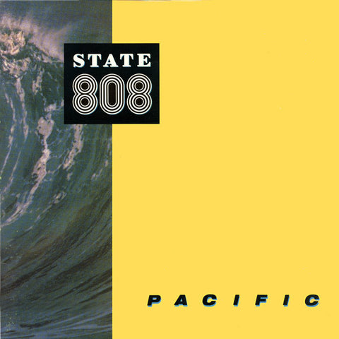 808 State - Pacific - VG- (Lower grade vinyl) 12" Single Record 1990 Tommy Boy USA Vinyl - Electronic / Techno / Ambient