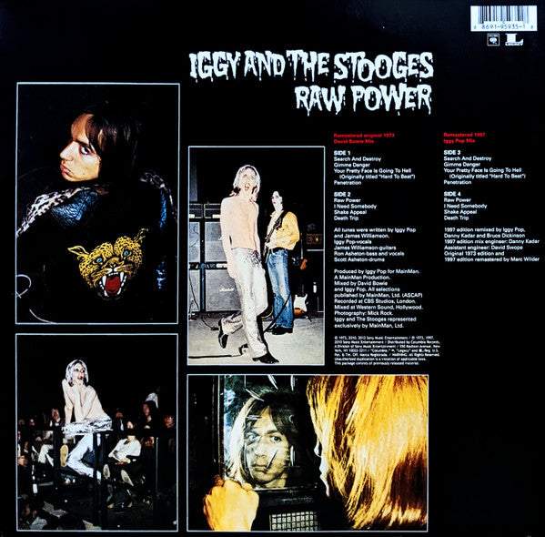 Iggy And The Stooges - Raw Power (1973) - New 2 LP Record Store Day 2012 Columbia Vinyl & Booklet - Hard Rock / Garage Rock - Shuga Records