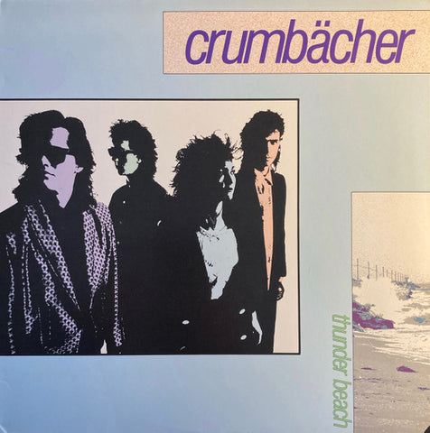 Crumbächer - Thunder Beach - VG+ LP Record 1987 Frontline - New Wave / Synth-pop / Xian