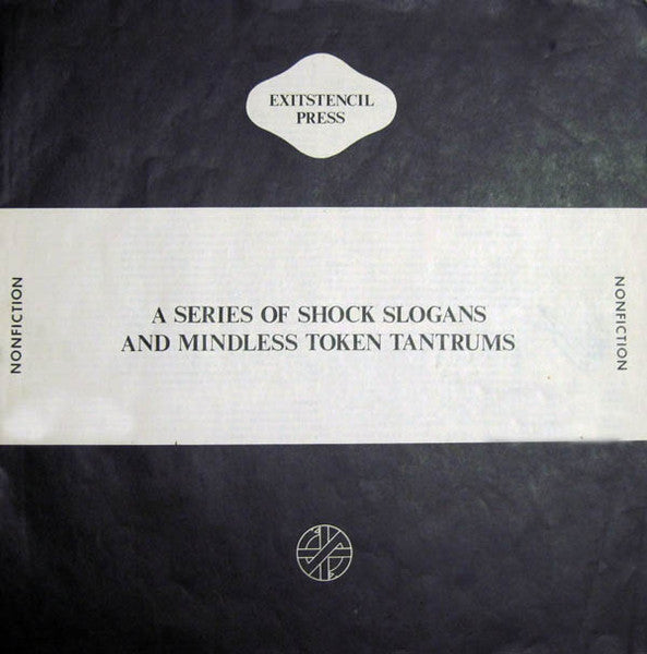 Crass - Christ - The Album / Well Forked - But Not Dead - VG+ 2 LP Record Box Set 1982 Self Released UK Vinyl, Book & Poster - Punk Rock