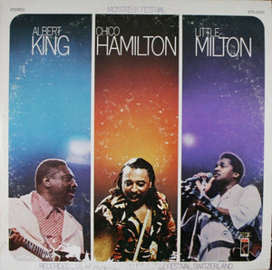 Albert King / Chico Hamilton / Little Milton - Montreux Festival - VG LP Record 1974 Stax USA Original Vinyl - Blues / Jazz / Soul - Shuga Records