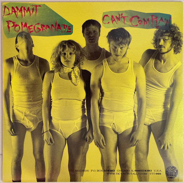 A Giant Dog - Dammit Pomegranate / Can't Complain - New 7" Single Record 2012 Tic Tac Totally! Chicago Vinyl - Punk